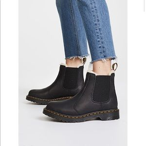 Doc Marten Lenore Sherpa Chelsea Boots